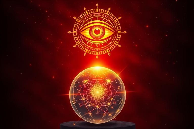 Psychic Guidance — symbolic spiritual illustration
