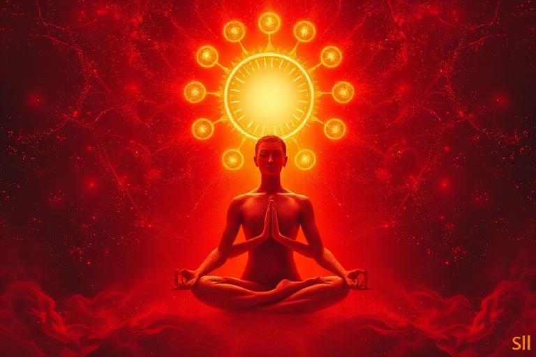 Spiritual Healing — symbolic spiritual illustration